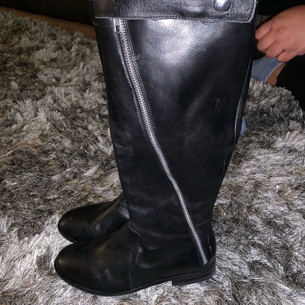 Black Riding Boots
